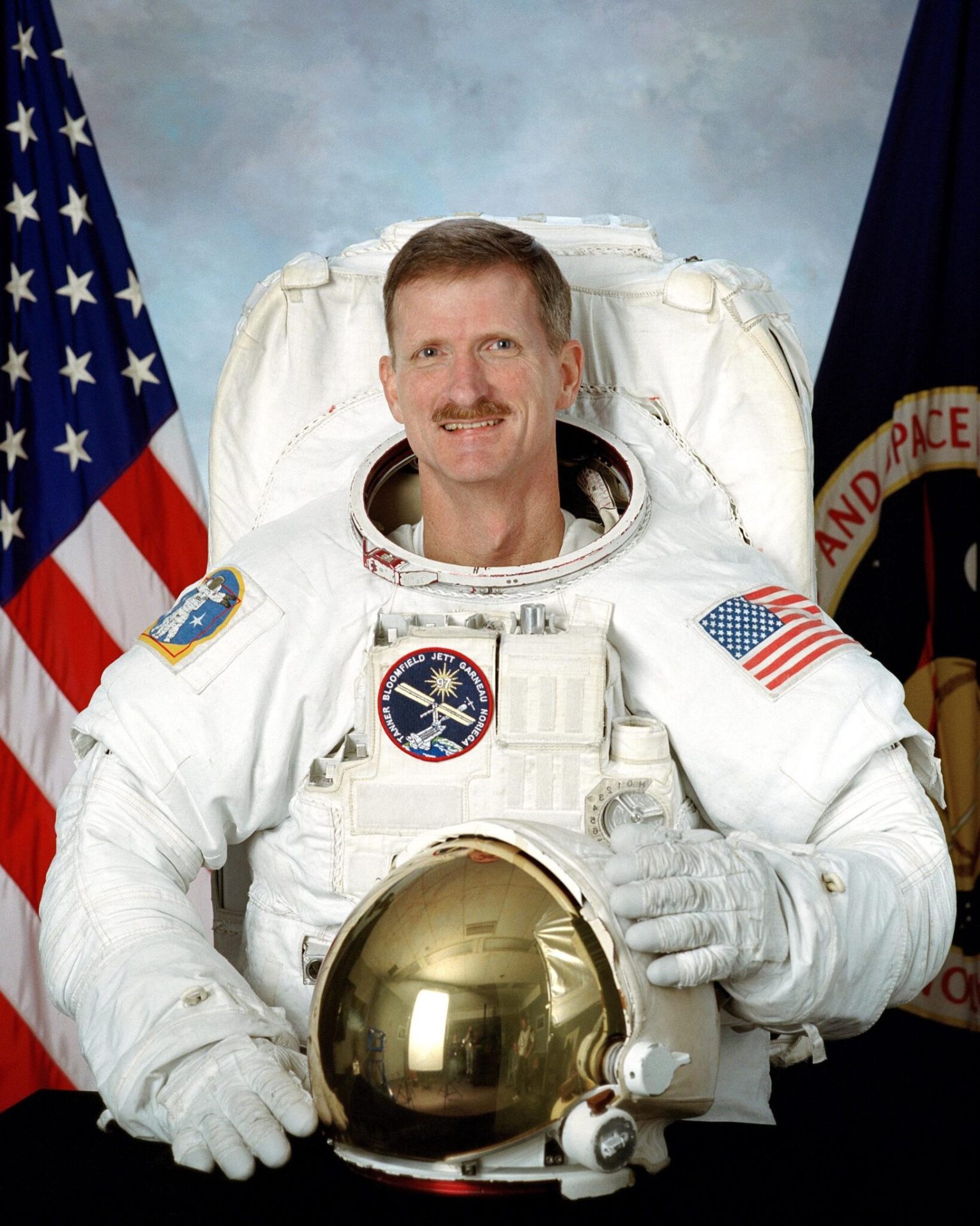 NASA astronaut Joe Tanner